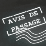 Avis de passage